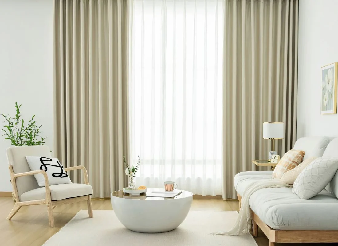 Elegant interiors by Shadow Curtains